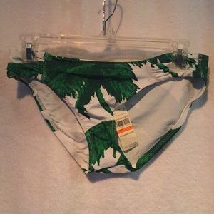 NWT Tommy Bahama palm tree print bikini bottoms